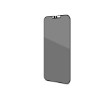 Celly PRIVACYF1024BK protezione per lo schermo e il retro dei telefoni cellulari Pellicola proteggischermo trasparente Apple 1 pz