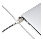 StarTech.com Antivol pour Ordinateur Portable Compatible Slot Noble Wedge ®, Câble de Verrouillage de 1,5m, Sécurité Antivol pour PC Portable, Câble en Acier Résistant aux Coupures, Serrure à Clé