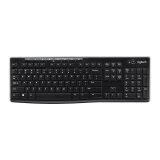 Logitech Wireless Keyboard K270 clavier RF sans fil QWERTY Anglais britannique Noir