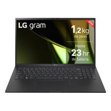 LG Gram 15Z90S Intel Core Ultra 7 155H Portátil 39,6 cm (15.6") Full HD 32 GB LPDDR5-SDRAM 1 TB SSD Wi-Fi 6E (802.11ax) Windows 11 Home Negro