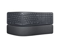 Logitech ERGO K860 clavier Bureau Bluetooth QWERTY US International Graphite