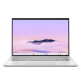 ASUS Chromebook Plus Enterprise CX54 CX5403CMA-QM0256 Intel Core Ultra 5 115U 35,6 cm (14") Touchscreen WQXGA 8 GB LPDDR5x-SDRAM 256 GB SSD Wi-Fi 6E (802.11ax) ChromeOS Belgisch Zilver
