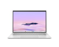 ASUS Chromebook Plus Enterprise CX54 CX5403CMA-QN0128 Intel Core Ultra 5 115U 35,6 cm (14") WQXGA 8 Go LPDDR5x-SDRAM 256 Go SSD Wi-Fi 6E (802.11ax) ChromeOS Argent