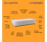Epson Lifestudio Grand Plus EH-LS970W - Diamond White
