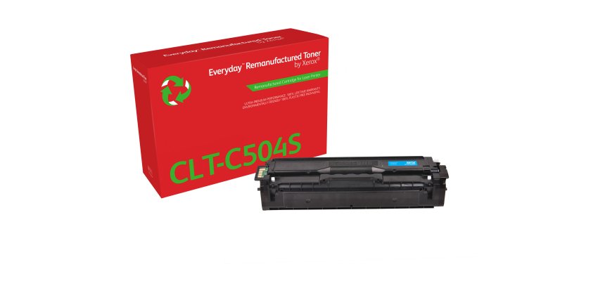 Toner remanufacturé Cyan Everyday™ de Xerox compatible avec Samsung CLT-C504S, Capacité standard
