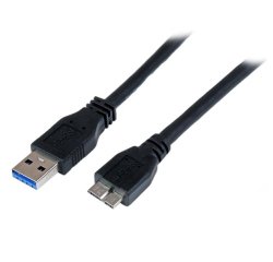 StarTech.com Câble certifié USB 3.0 (5Gbps) A vers Micro B de 1 m - Cordon USB3 SuperSpeed USB A vers USB Micro B - M/M