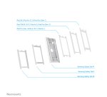 Neomounts WL15-650WH1 Support mural pour tablette 9.7-11" - verrouillable