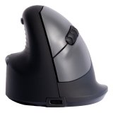 R-Go Tools Ratón ergonómico R-Go HE Break con software de pausa, mediano (tamaño de mano 165-185 mm), zurdo, bluetooth, negro