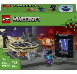 LEGO Minecraft Nether & End Portal Journey