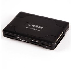 CoolBox CRE-065 lector de tarjeta USB 2.0 Negro
