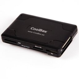 CoolBox CRE-065 lector de tarjeta USB 2.0 Negro