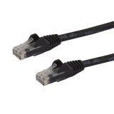 StarTech.com Cable de Red Ethernet Snagless Sin Enganches Cat 6 Cat6 Gigabit 10m - Negro