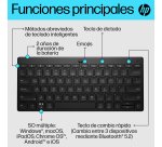 HP Teclado multidispositivo compacto 350 con Bluetooth