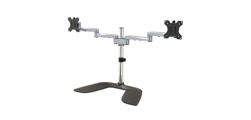 StarTech.com Supporto Doppio Monitor a 32" (8Kg) - Snodabile - Acciaio e Alluminio