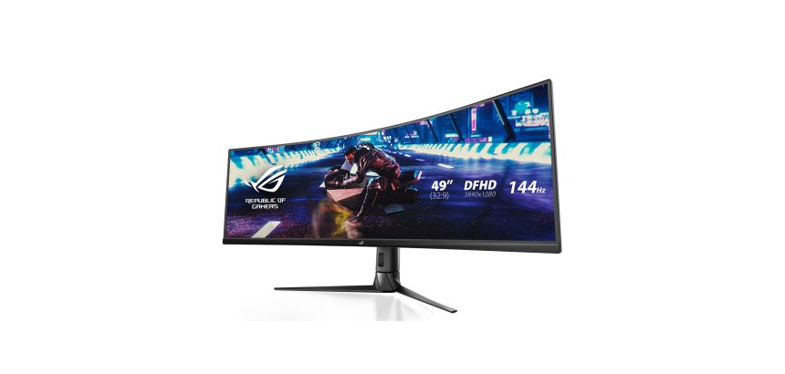 ASUS ROG Strix XG49VQ computer monitor 124.5 cm (49") 3840 x 1080 pixels UltraWide Full HD LED Black