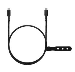 Fairphone ACCABL-2CC-WW1 câble USB USB 2.0 1 m USB C 0,48 Gbit/s 240 W Noir