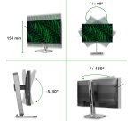Philips 5000 series 24B2G5301/00 écran plat de PC 60,5 cm (23.8") 1920 x 1080 pixels Full HD LCD Noir
