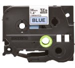 Brother TZE-561 nastro per etichettatrice Nero su blu