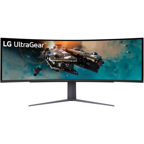 LG UltraGear LED display 124,5 cm (49") 5120 x 1440 pixels Quad HD Noir