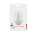 Lenovo Mouse wireless 300 compatto (Grigio Cloud)