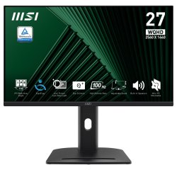 MSI Pro MP275QPG Monitor PC 68,6 cm (27") 2560 x 1440 Pixel Wide Quad HD LCD Nero
