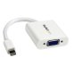 StarTech.com Adaptador Conversor de Vídeo Mini DisplayPort DP a VGA - 1920x1200 - Activo- Blanco