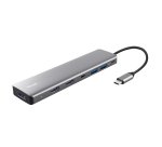 Trust 25661 hub & concentrateur USB Type-C Aluminium