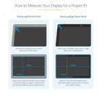 StarTech.com 15.6-inch 16:9 Laptop Privacy Filter, Anti-Glare Privacy Screen w/51% Blue Light Reduction, Notebook Screen Protector w/ +/- 30 Degrees Viewing Angle, Matte/Glossy