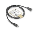 ACT USB 3.0 10Gbps 60W USB Type-C (recht) naar USB Type-C (haaks boven/beneden) kabel, 2 meter