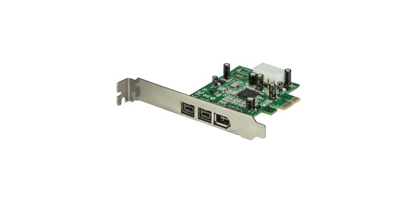 StarTech.com 3 Port 2b 1a 1394 PCI Express FireWire Card Adapter
