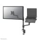 Neomounts DS20-425BL2 Support d'écran à fixer avec support pour ordinateur portable 17-27" - économie d'espace