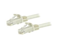 StarTech.com Cable de Red Ethernet Cat6 Snagless de 3m Blanco - Cable Patch RJ45 UTP