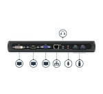StarTech.com Docking station USB 3.0 a doppio monitor con HDMI e DVI/VGA, hub USB-A a 3 porte, GbE, Audio - Dock universale Tipo-A per laptop - Windows/macOS/ChromeOS