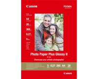 Canon carta fotografica Plus Glossy II PP-201 A4 - 20 fogli