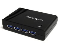 StarTech.com Hub USB 3.0 à 4 ports - Noir