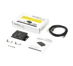 StarTech.com Hub adaptateur industriel USB vers série 2 ports à fixation murale avec clips de rail DIN