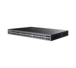 TP-Link Omada SG3452XMPP commutateur réseau Géré L2+ Gigabit Ethernet (10/100/1000) Connexion Ethernet, supportant l'alimentation via ce port (PoE) 1U Noir