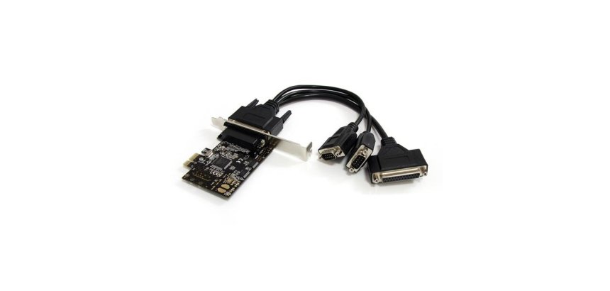 StarTech.com 2S1P PCI Express Serial Parallel Combo Card with Breakout Cable