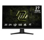 MSI MAG 274QF E20 Monitor PC 68,6 cm (27") 2560 x 1440 Pixel Wide Quad HD LCD Nero