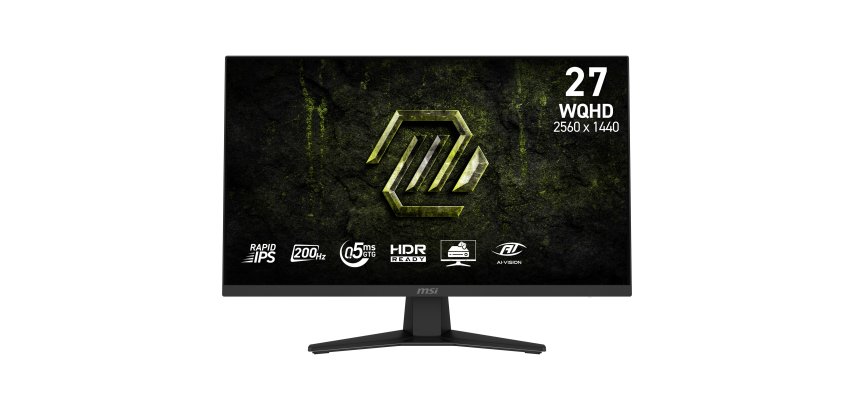 MSI MAG 274QF E20 Monitor PC 68,6 cm (27") 2560 x 1440 Pixel Wide Quad HD LCD Nero