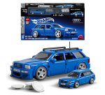 Mattel Brick Shop Hot Wheels '94 Audi Avant RS2 Building Toy Kit (253 Pieces), for Collectors