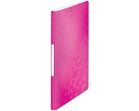 Protège-documents WOW, A4, PP, 40 pochettes, rose