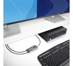 StarTech.com Hub MST DisplayPort a 2 Porte - Adattatore Multi-Monitor DP 1.4 a 2x DP 5K 60Hz - Sdoppiatore\Splitter Video DisplayPort per Doppio Monitor - Cavo Integrato lungo - Solo Windows