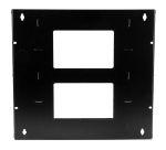 StarTech.com 2-Post 8U Open Frame Wall Mount Network Rack with Built-in Shelf, Wall Mount Data Rack with Adjustable Depth for AV / Computer / IT Equipment, Small Wall-Mount Server Rack - TAA Compliant