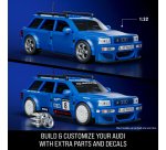 Mattel Brick Shop Hot Wheels '94 Audi Avant RS2 Building Toy Kit (253 Pieces), for Collectors