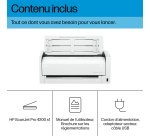 HP ScanJet Pro 4200 s1 Scanner à défilement A4 et passeport / carte d’identité, jusqu’à 40ppm/80ipm, 600x 600 DPI