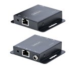 StarTech.com Extendeur HDMI 4K sur Câble Ethernet CAT6/CAT5, Extendeur Vidéo 4K 30Hz ou 1080p 60Hz, Câble HDMI sur Ethernet, Kit Émetteur et Récepteur HDMI, Télécommande IR