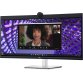 Monitor de videoconferencia DELL P Series P3424WEB pantalla para PC 86,7 cm (34.1") 3440 x 1440 Pixeles 4K Ultra HD LCD Negro