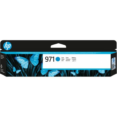 HP 971 cartouche d'encre cyan authentique