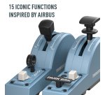 Thrustmaster TCA Quadrant Add-On Airbus Edition Blue Flight Sim Analogue / Digital PC
